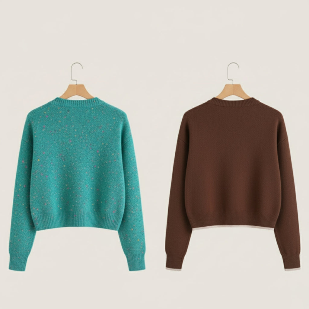 2 Pack Winter Cardigan Set – Lightweight & Warm |CR-19