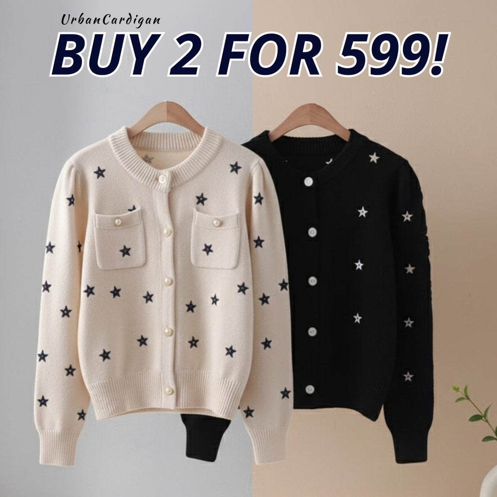 2 Pack Winter Cardigan Set – Lightweight & Warm |CR-13
